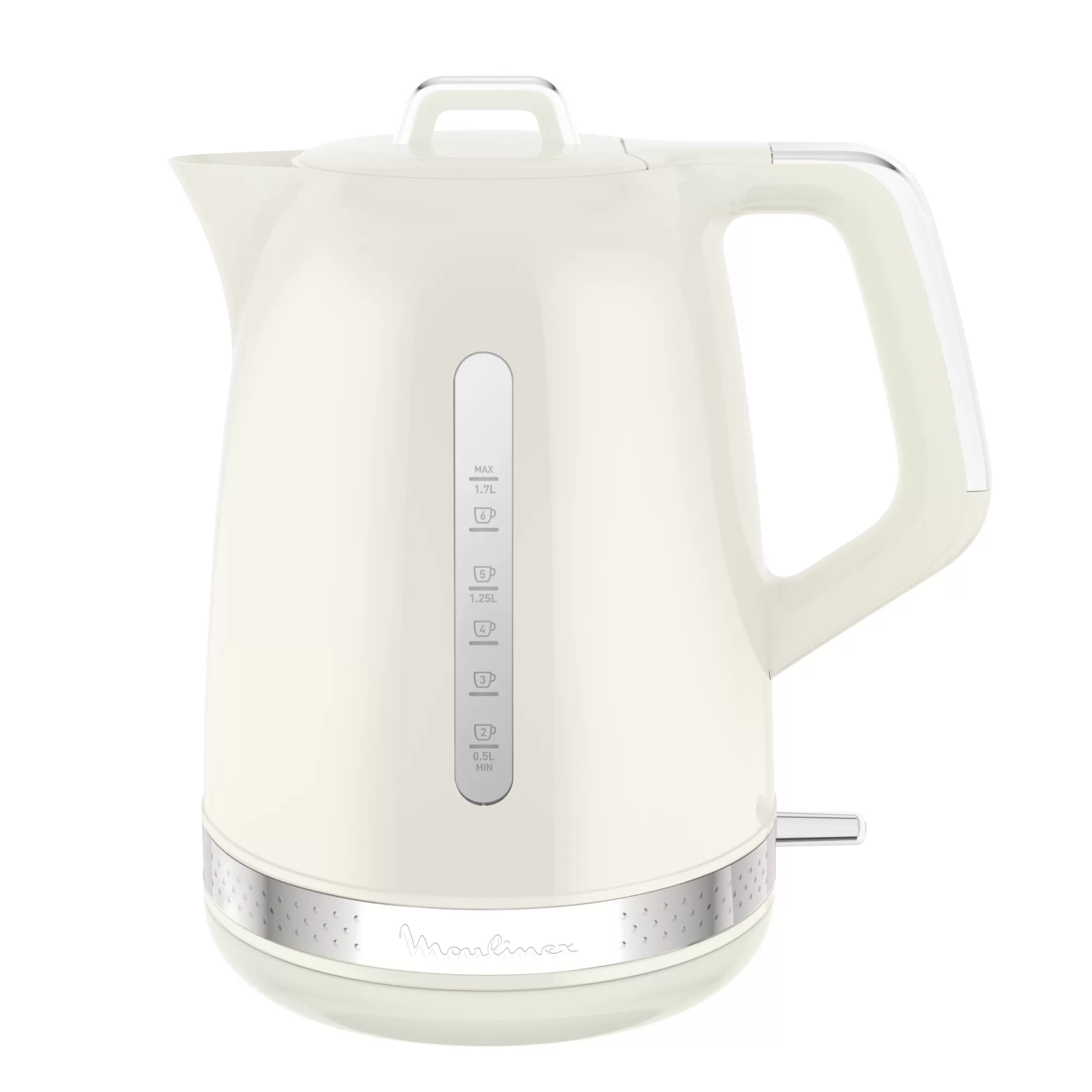 Moulinex Bouilloire électrique Soleil Ivoire, 1,7 L, Design Retro Vintage- Sets Petit Déjeuner | Bouilloires