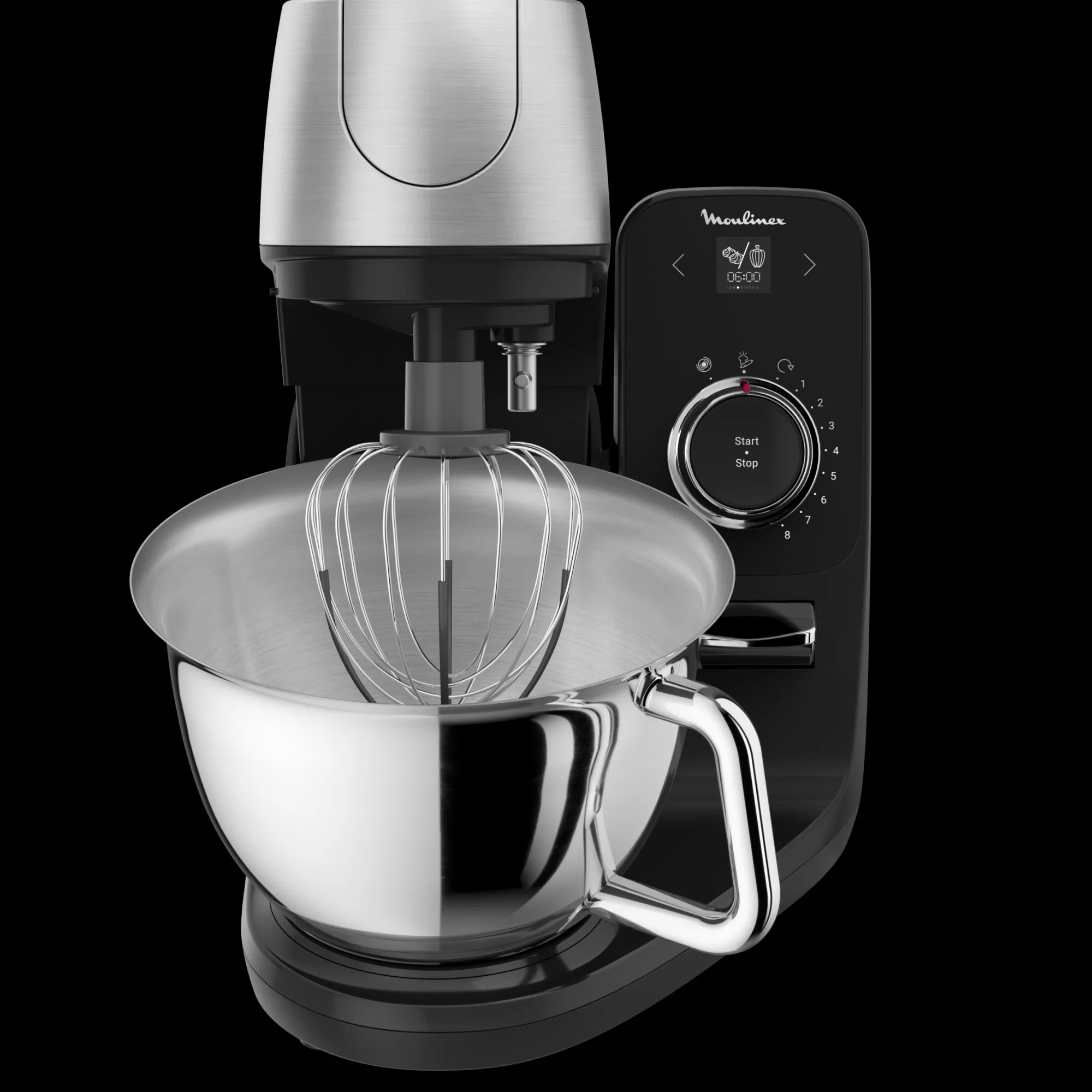 Moulinex Coach, Robot Pâtissier, 8 Programmes, Coaching Sur L'app Gratuite, Pinceau + Maryse- Robots Pâtissiers | Robots Pâtissiers