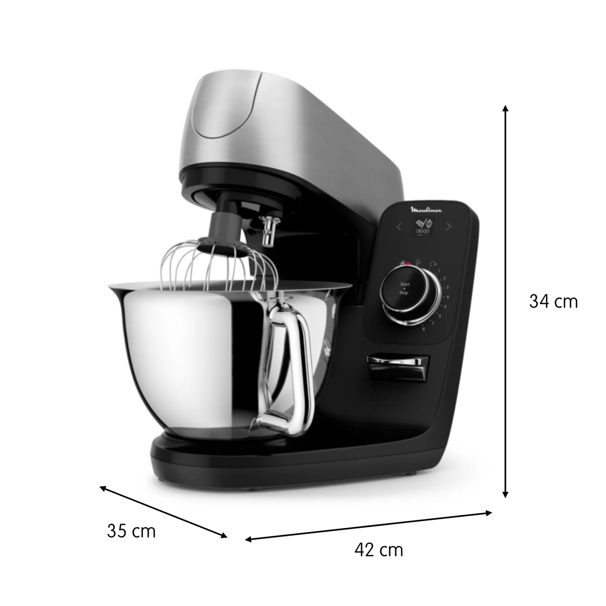 Moulinex Coach, Robot Pâtissier, 8 Programmes, Coaching Sur L'app Gratuite, Pinceau + Maryse- Robots Pâtissiers | Robots Pâtissiers