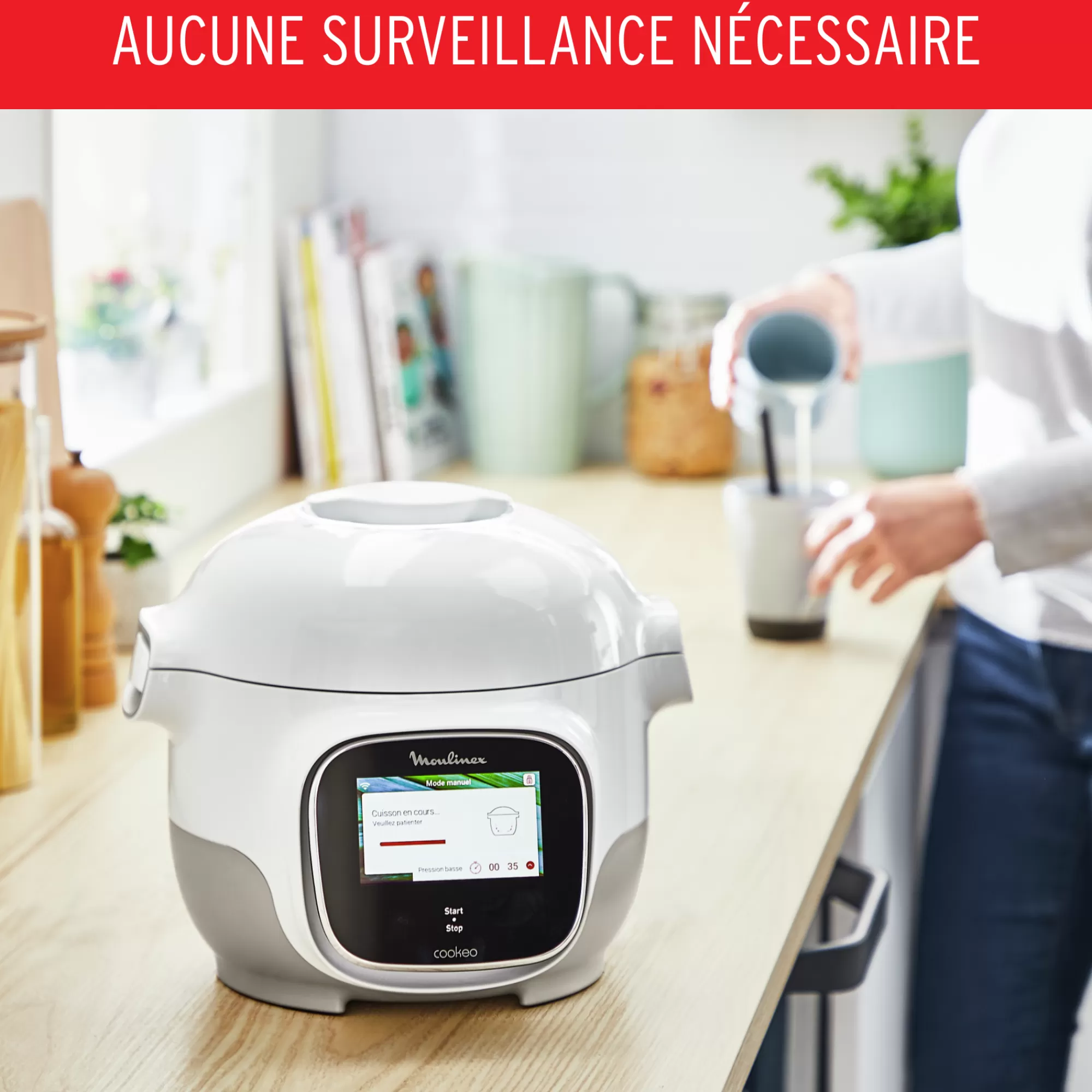 Moulinex Cookeo Touch Mini, Multicuiseur Connecté, 3L (2 Pers.), écran Tactile- Cookeo - Multicuisseurs Intelligents | Cookeo - Multicuisseurs Intelligents
