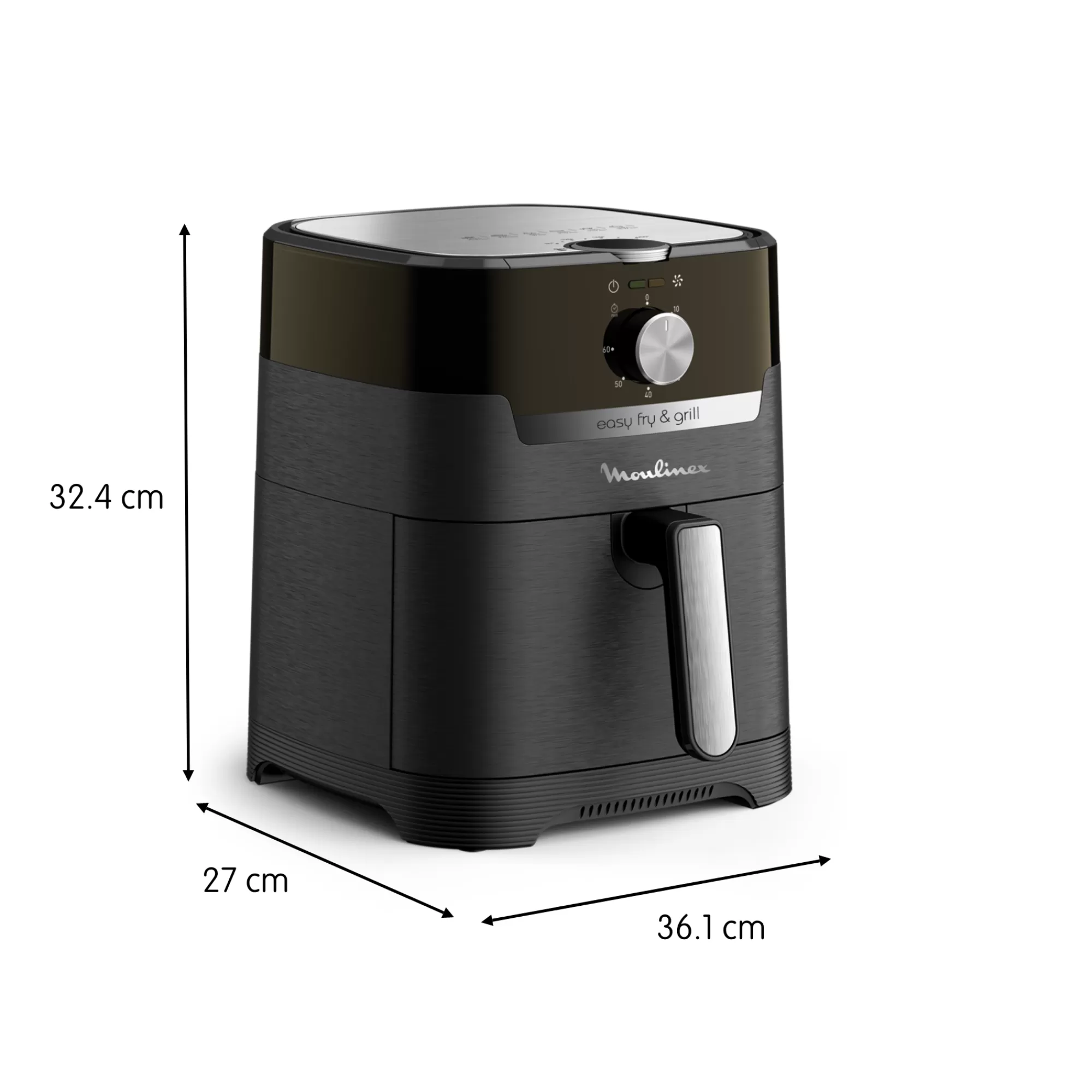 Moulinex Easy Fry & Grill, Friteuse Sans Huile 4,2L (6 Pers.), Air Fryer, Grill- Air Fryers - Friteuses Sans Huile