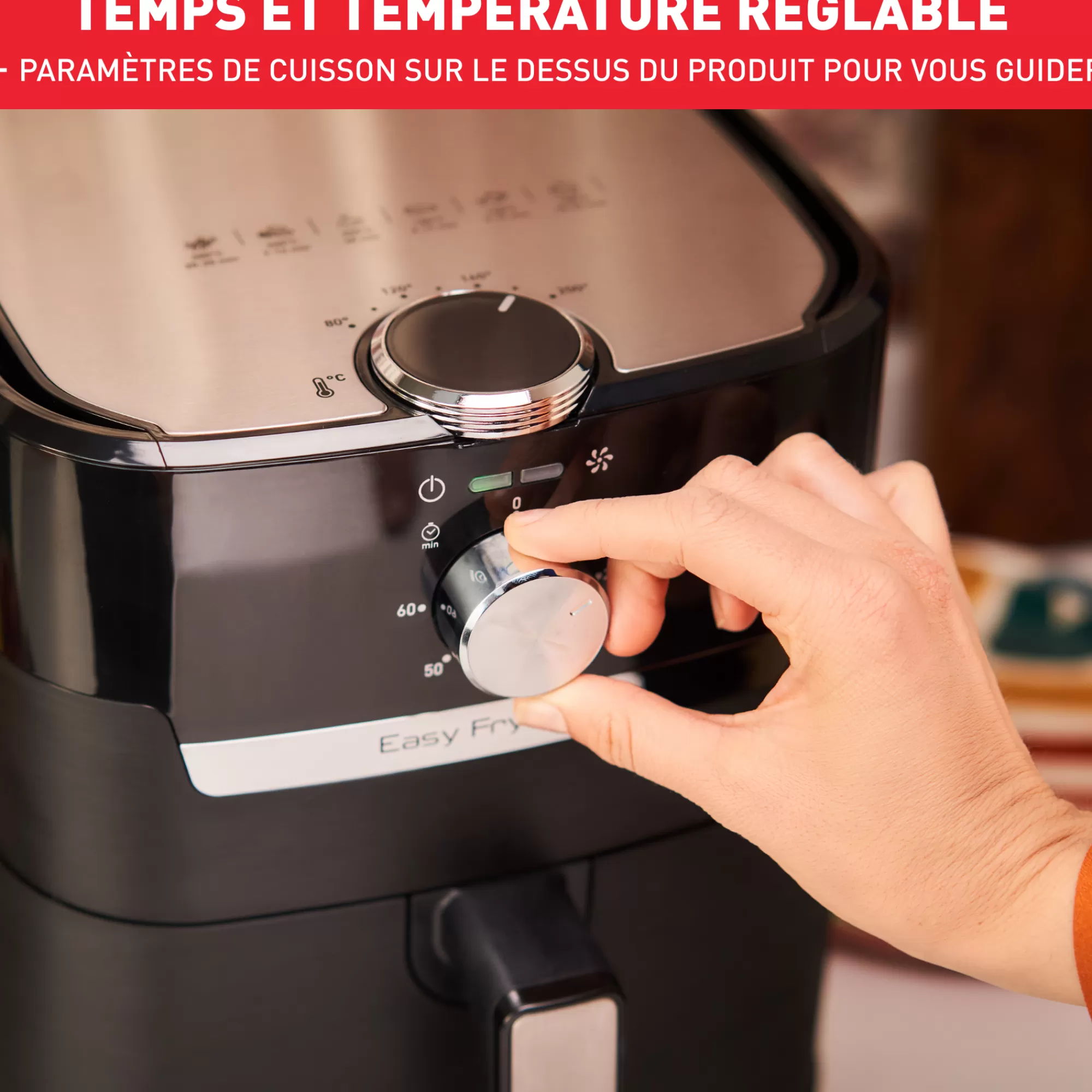 Moulinex Easy Fry & Grill, Friteuse Sans Huile 4,2L (6 Pers.), Air Fryer, Grill- Air Fryers - Friteuses Sans Huile