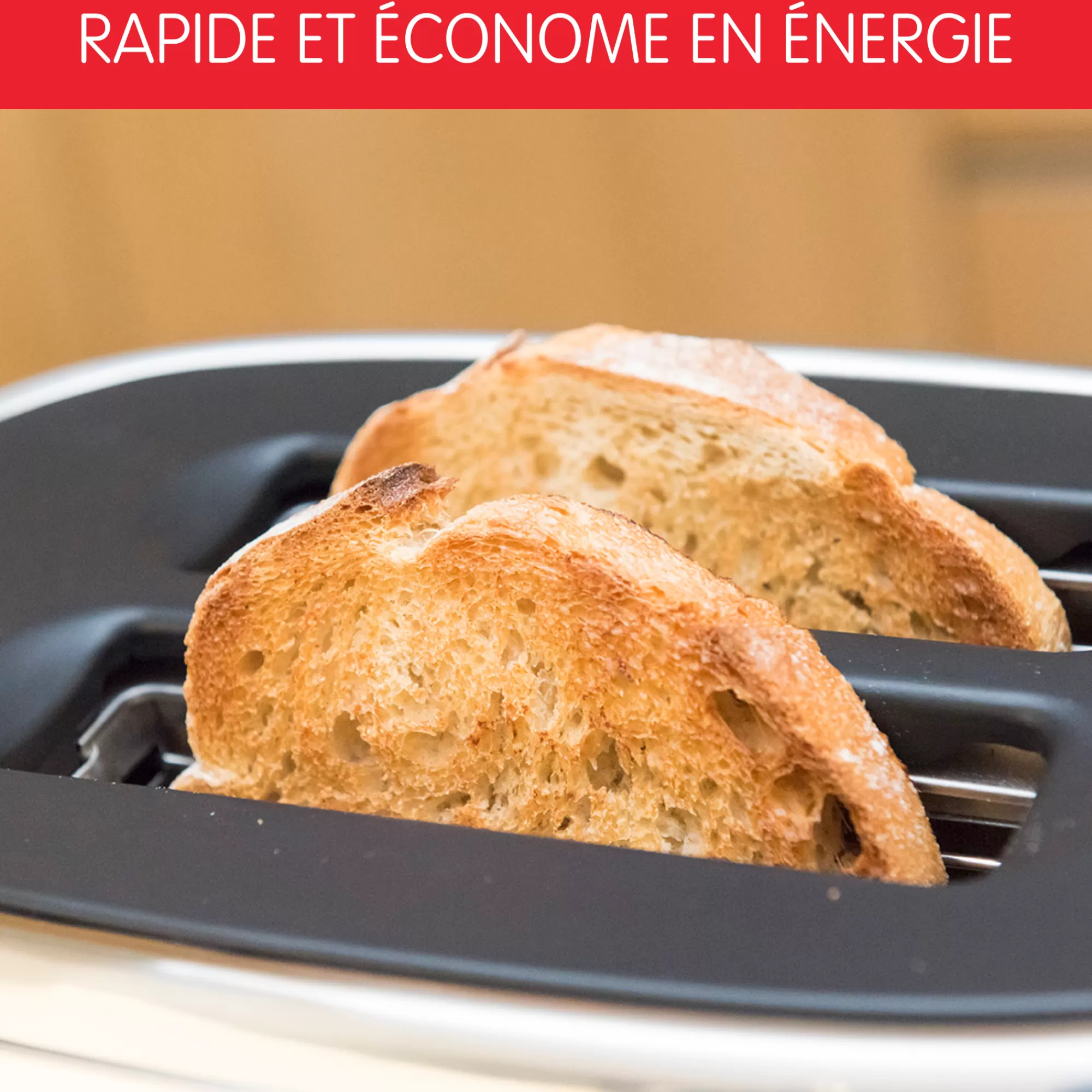 Moulinex Grille Pain Inox 2 Fentes Majestuo écran Tactile Digital- Sets Petit Déjeuner | Grilles Pain