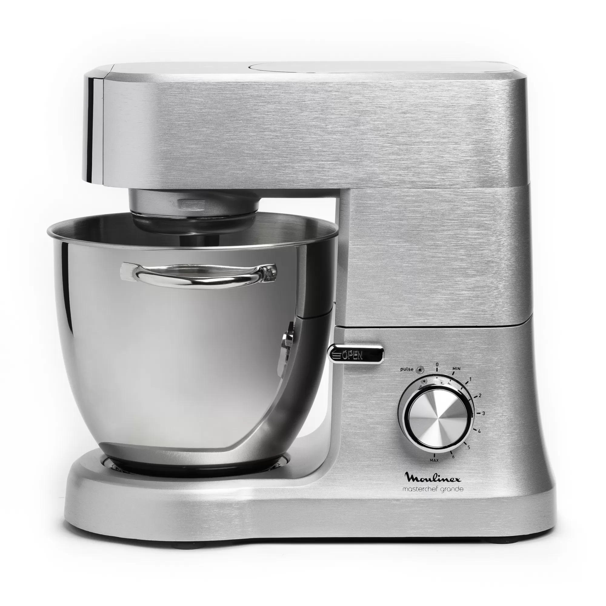 Moulinex Masterchef Grande, Robot Pâtissier, 1500W, 6,7L, Pétrin, Batteur, Fouet + Livre Recettes- Robots Pâtissiers | Robots Pâtissiers