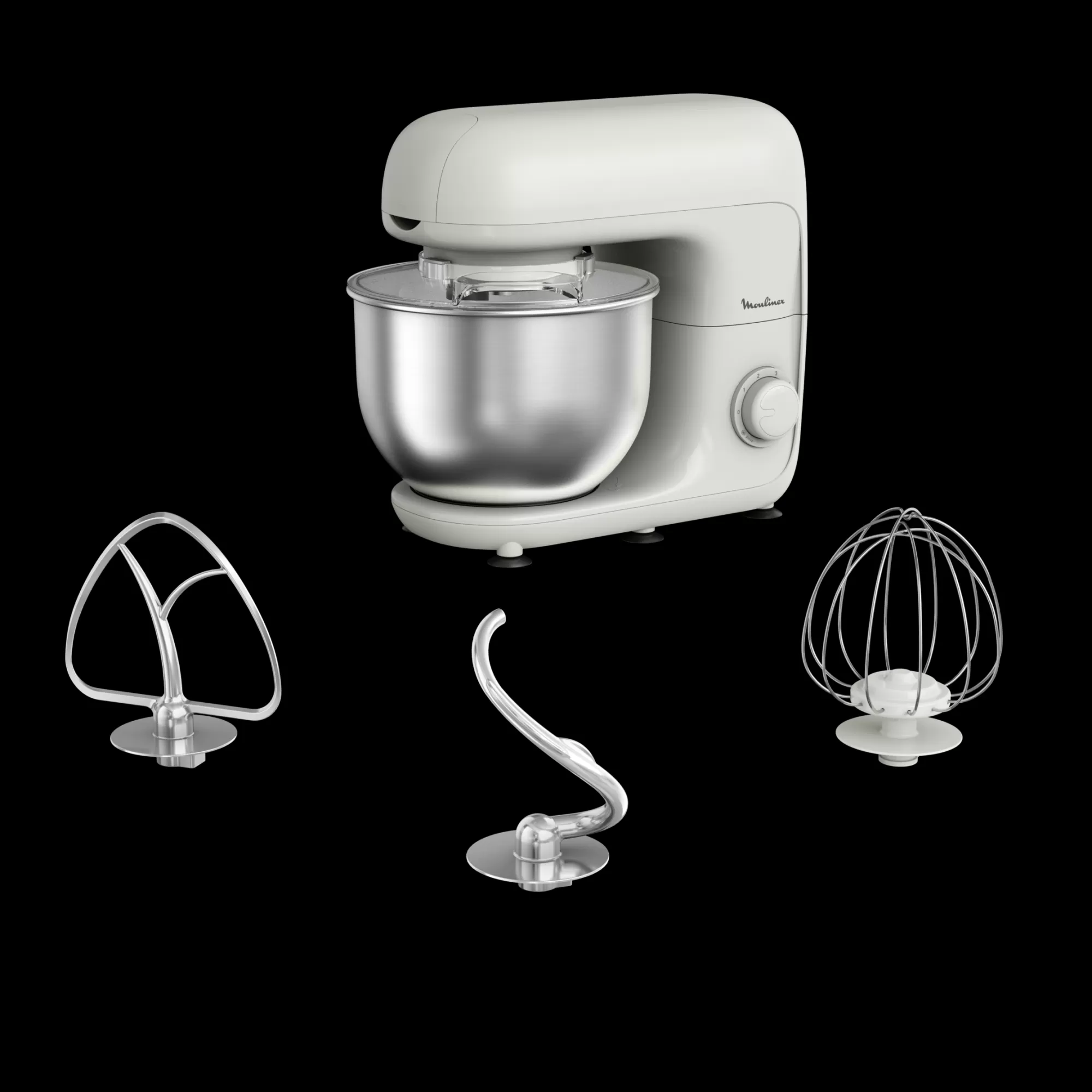 Moulinex Robot Pâtissier Bake Essential, Bol De 4.8L, Kit De Pâtisserie, 800W- Robots Pâtissiers | Robots Pâtissiers