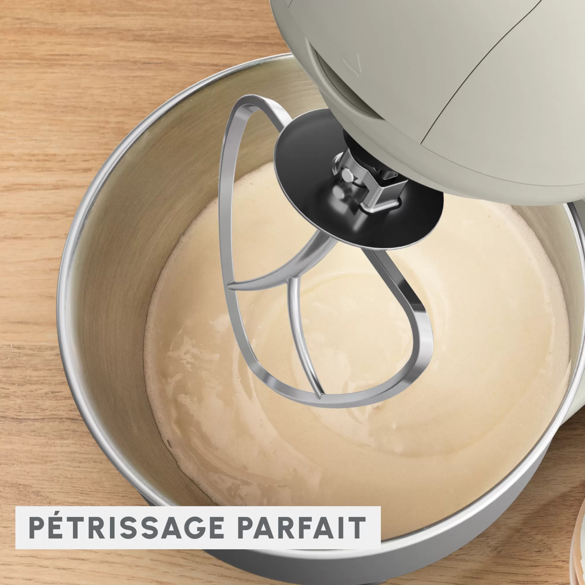 Moulinex Robot Pâtissier Bake Essential, Bol De 4.8L, Kit De Pâtisserie, 800W- Robots Pâtissiers | Robots Pâtissiers
