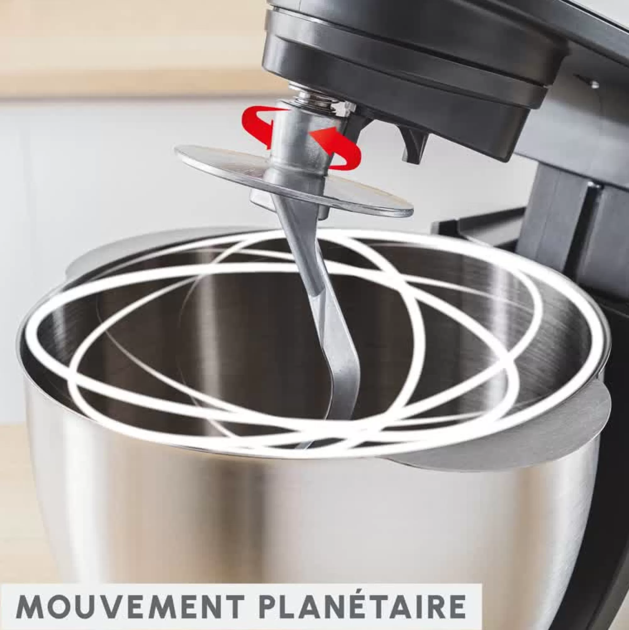 Moulinex Robot Pâtissier Bake Essential, Bol De 4.8L, Kit De Pâtisserie, 800W- Robots Pâtissiers | Robots Pâtissiers