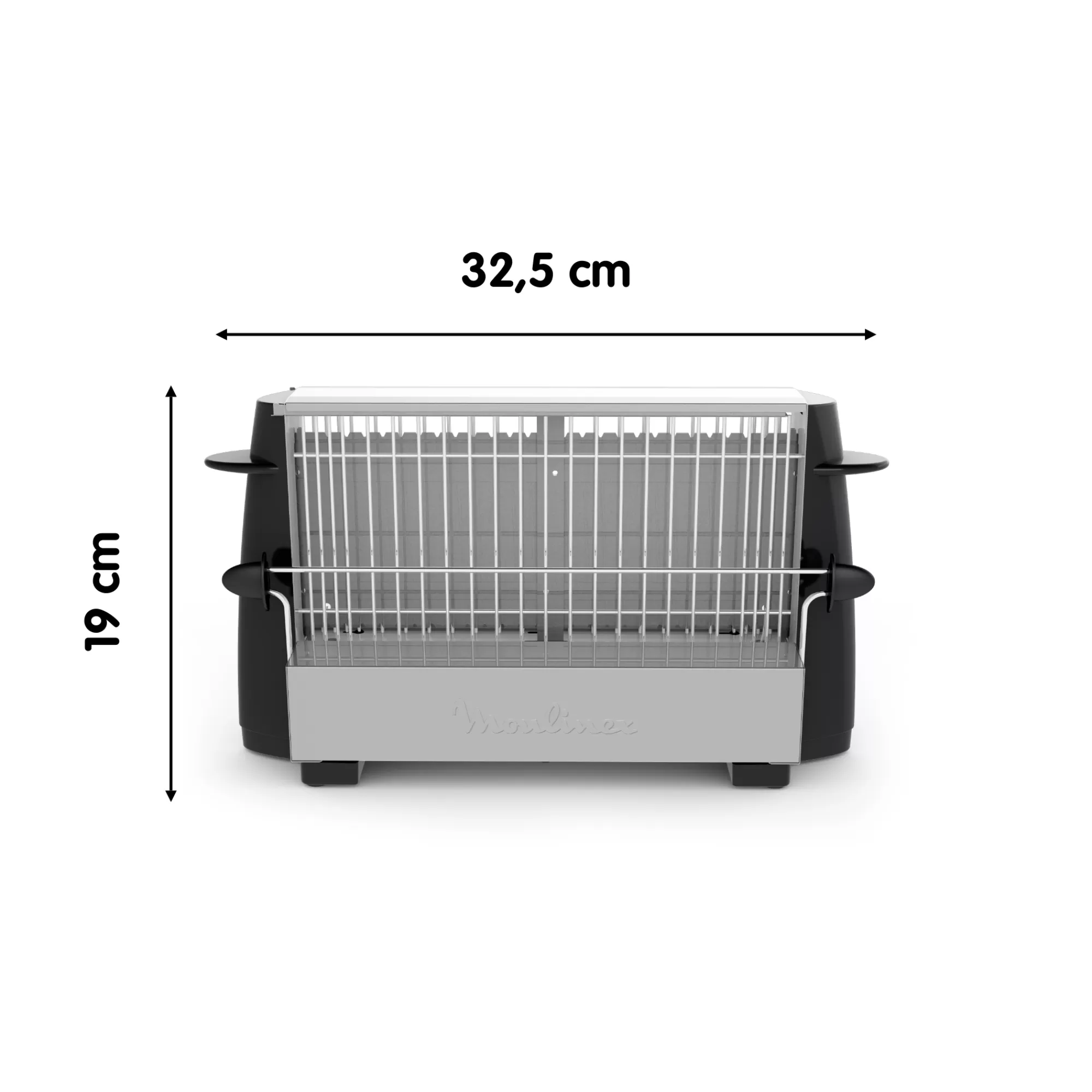 Moulinex Vintage Inox 1 Longue Fente- Sets Petit Déjeuner | Grilles Pain